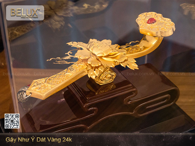 Gậy Như Ý Dát Vàng 24k